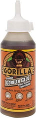 Gorilla Glue - 8 oz Bottle Brown All Purpose Glue - 20 min Working Time - Exact Tool & Supply