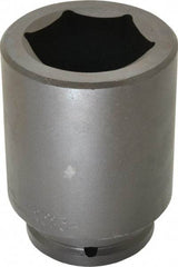 Proto - 1-1/2" Drive 3" Deep Impact Socket - 6 Points, 6-3/8" OAL - Exact Tool & Supply