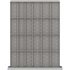 LISTA - 24-Compartment Drawer Divider Layout for 3.15" High Drawers - Exact Tool & Supply