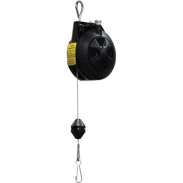 Reelcraft - 15 Lb Load Capacity, 8' Travel Distance, Tool Balancer - Steel Cable, Steel Housing, Tension Adjustment, Locking Mechanism - Exact Tool & Supply