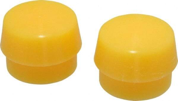 Garland - 1-3/4" Face Diam, Orange Hammer Tip/Face - Plastic - Exact Tool & Supply