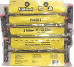 Eklind - 9 Piece T-Handle Hex Key Set - Exact Tool & Supply