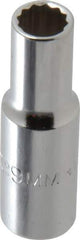 Proto - 9/32", 1/4" Drive, Deep Hand Socket - 6 Points, 7/8" OAL, Chrome Finish - Exact Tool & Supply