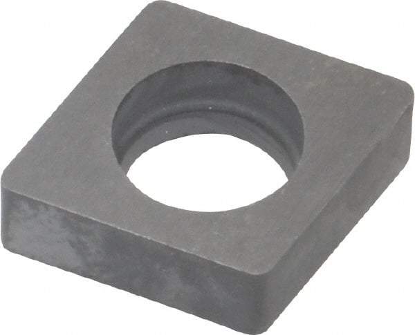 Kennametal - 7.52mm Inscribed Circle, Diamond (Shape) Turning Shim for Indexables - 0.19" Thick, ICSN Shim Style - Exact Tool & Supply