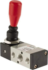 ARO/Ingersoll-Rand - Manually Operated Valves   Valve Type: Hand Lever    Actuator Type: Lever/Spring All Ports Blocked - Exact Tool & Supply
