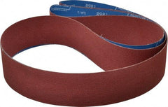 Norton - 3" Wide x 132" OAL, 80 Grit, Ceramic Abrasive Belt - Ceramic, Medium, Coated, Series R981 - Exact Tool & Supply