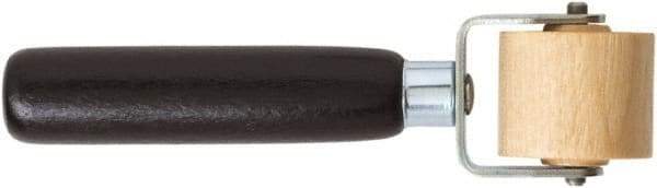 Hyde Tools - Steel & Wood Wallpaper Roller - 8-1/2" Long x 1-1/4" Wide - Exact Tool & Supply