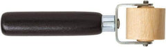 Hyde Tools - Steel & Wood Wallpaper Roller - 8-1/2" Long x 1-1/4" Wide - Exact Tool & Supply