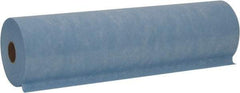 WypAll - X60 Dry Shop Towel/Industrial Wipes - Small Roll, 13-3/8" x 19-5/8" Sheet Size, Blue - Exact Tool & Supply
