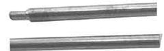 Schaefer Brush - 36" Long, 12-24 Female, Aluminum Brush Handle Extension - 0.313" Diam, 12-24 Male, For Use with Tube Brushes & Scrapers - Exact Tool & Supply