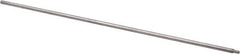 Schaefer Brush - 24" Long, 12-24 Female, Aluminum Brush Handle Extension - 0.313" Diam, 12-24 Male, For Use with Tube Brushes & Scrapers - Exact Tool & Supply