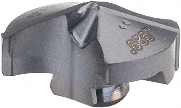 Iscar - Series IDI-SG, 0.685" Diam Grade IC908 140° Replaceable Drill Tip - Carbide, TiAlN Finish - Exact Tool & Supply