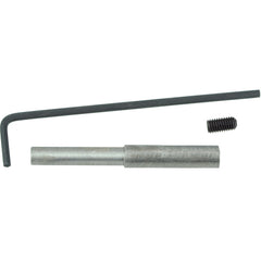 Drive Mandrel Kit for Nylox Miniature Disc Brushes, 1/4″ Stem - Exact Tool & Supply