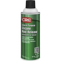 CRC - 16 Ounce Aerosol Can, Clear, General Purpose Mold Release - Food Grade, Silicone Composition - Exact Tool & Supply