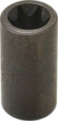 Proto - 1/4" Drive Impact Socket - 1" OAL - Exact Tool & Supply
