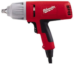 Milwaukee Tool - 1/2 Inch Drive, 300 Ft./Lbs. Torque, Pistol Grip Handle, 600 to 1,800 RPM, Impact Wrench - 7 Amps, 120 Volts - Exact Tool & Supply