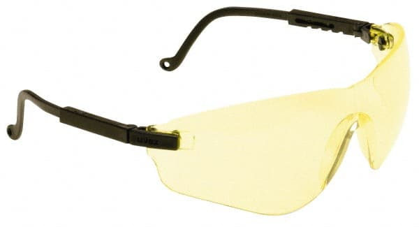 Uvex - Amber Lenses, Frameless Safety Glasses - Exact Tool & Supply