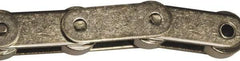 U.S. Tsubaki - 1" Pitch, ANSI C2042, Oversize Double Pitch Roller Chain - Chain No. C2042, 595 Lb. Capacity, 10 Ft. Long, 5/8" Roller Diam, 5/16" Roller Width - Exact Tool & Supply
