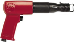 Chicago Pneumatic - 2,300 BPM, 3-1/2 Inch Long Stroke, Pneumatic Scaling Hammer - 25 CFM Air Consumption, 1/4 NPT Inlet - Exact Tool & Supply