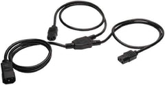 Tripp-Lite - Power Supply Y Splitter Dual Drive Cable - Use with Devices Requiring IEC-320-C14 Power Cable - Exact Tool & Supply