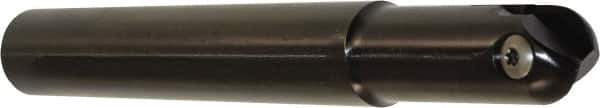 Millstar - 30mm Cut Diam, 275mm Max Depth of Cut, 32mm Shank Diam, 300mm OAL, Indexable Ball Nose End Mill - Straight Shank, SFCY Toolholder, MB, MBT, RBT Insert - Exact Tool & Supply
