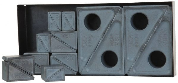 Gibraltar - 11 Piece Steel Step Block Kit - Exact Tool & Supply