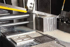 Lenox - 2 to 3 TPI, 12' 4" Long x 1" Wide x 0.035" Thick, Welded Band Saw Blade - M42, Bi-Metal, Toothed Edge, Modified Raker Tooth Set, Flexible Back - Exact Tool & Supply