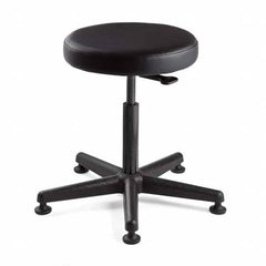 Bevco - Swivel & Adjustable Stools Type: Adjustable Backless Stool Base Type: Nylon - Exact Tool & Supply