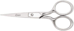 Clauss - 1" LOC, 6-3/4" OAL Scissors - Steel Handle, For Paper, Fabric - Exact Tool & Supply