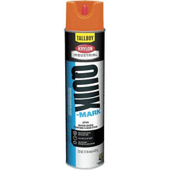 Krylon - 25 fl oz Orange Marking Paint - 35 to 71 Sq Ft Coverage, Water-Based Formula - Exact Tool & Supply