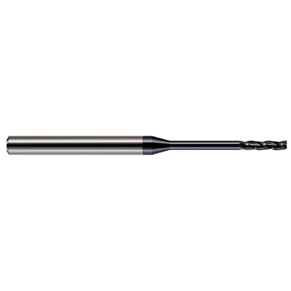 Harvey Tool - 5/64", 1/2" LOC, 1/8" Shank Diam, 2-1/2" OAL, 3 Flute Solid Carbide Square End Mill - Exact Tool & Supply