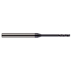 Harvey Tool - 3/32", 3/4" LOC, 1/8" Shank Diam, 2-1/2" OAL, 3 Flute Solid Carbide Square End Mill - Exact Tool & Supply