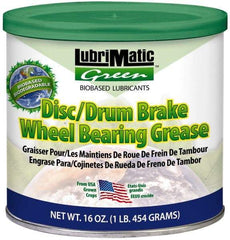 LubriMatic - 16 oz Tub Biobased General Purpose Grease - Blue, 350°F Max Temp, - Exact Tool & Supply