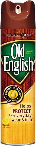 Old English - 12.5 Fluid Ounce Liquid Furniture Polish - Lemon Scent, Aerosol - Exact Tool & Supply
