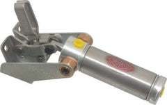 De-Sta-Co - 100 Lb Inner Hold Capacity, Horiz Mount, Air Power Hold-Down Toggle Clamp - M5 Port, 250 Max psi, 99° Bar Opening, 17.27mm Height Under Bar - Exact Tool & Supply