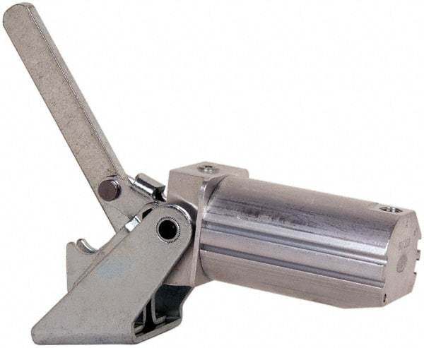 De-Sta-Co - 500 Lb Inner Hold Capacity, Horiz Mount, Air Power Hold-Down Toggle Clamp - 1/8 NPT Port, 145 Max psi, 103° Bar Opening, 35.05mm Height Under Bar - Exact Tool & Supply