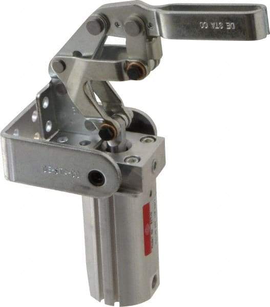 De-Sta-Co - 375 Lb Inner Hold Capacity, Vert Mount, Air Power Hold-Down Toggle Clamp - 1/8 NPT Port, 145 Max psi, 95° Bar Opening, 68.33mm Height Under Bar - Exact Tool & Supply