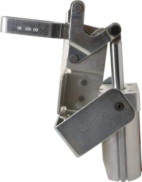 De-Sta-Co - 600 Lb Inner Hold Capacity, Vert Mount, Air Power Hold-Down Toggle Clamp - 1/8 NPT Port, 145 Max psi, 88° Bar Opening, 98.81mm Height Under Bar - Exact Tool & Supply