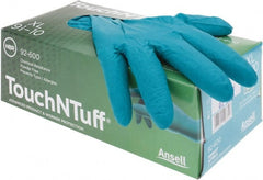 Ansell - Size XL, 5 mil, Industrial Grade, Powder Free Nitrile Disposable Gloves - Exact Tool & Supply