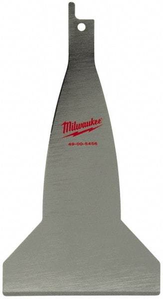 Milwaukee Tool - Power Saw Scraper Blade - For Use with All Hackzall & Sawzall Recip Saws - Exact Tool & Supply