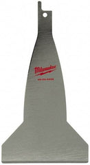 Milwaukee Tool - Power Saw Scraper Blade - For Use with All Hackzall & Sawzall Recip Saws - Exact Tool & Supply