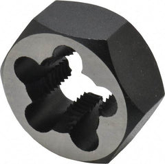 Cle-Line - 1/2-14 NPT Thread, Hex Pipe Die - Carbon Steel - Exact Tool & Supply