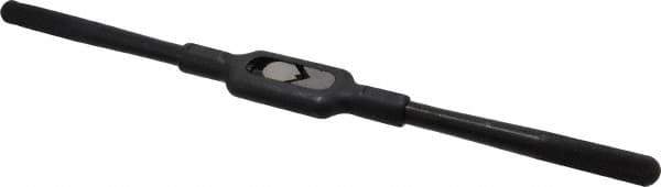 Cle-Line - 1/4 to 1-1/8" Tap Capacity, Straight Handle Tap Wrench - 19" Overall Length - Exact Tool & Supply