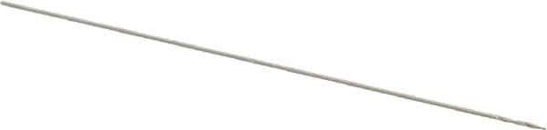 Hertel - 0.18mm 118° High Speed Steel Jobber Drill - Bright Finish, Spiral Flute, Straight Shank, 19mm OAL, Standard Point - Exact Tool & Supply