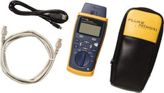 Fluke Networks - Universal Cable Tester - LCD Screen, RJ45 Connectors - Exact Tool & Supply