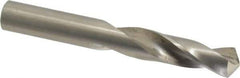 Hertel - 33/64" 118° High Speed Steel Screw Machine Drill Bit - Bright Finish, Right Hand Cut, 2-3/8" Flute Length, 3-7/8" OAL - Exact Tool & Supply