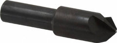 Hertel - 1/2" Head Diam, 3/8" Shank Diam, 4 Flute 100° High Speed Steel Countersink - Exact Tool & Supply
