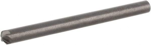 Hertel - 1/8" Head Diam, 1/8" Shank Diam, 4 Flute 120° High Speed Steel Countersink - 1-5/8" OAL, Straight Shank - Exact Tool & Supply
