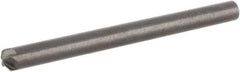 Hertel - 1/8" Head Diam, 1/8" Shank Diam, 4 Flute 120° High Speed Steel Countersink - 1-5/8" OAL, Straight Shank - Exact Tool & Supply