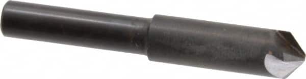 Hertel - 5/16" Head Diam, 1/4" Shank Diam, 4 Flute 100° High Speed Steel Countersink - Exact Tool & Supply